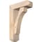 Ekena Millwork Legacy Craftsman Smooth Bracket w/ Offset Brace, Douglas Fir, 5 1/2"W x 16"D x 24"H BKT0604X16X24LEC04SDF - alternate 1